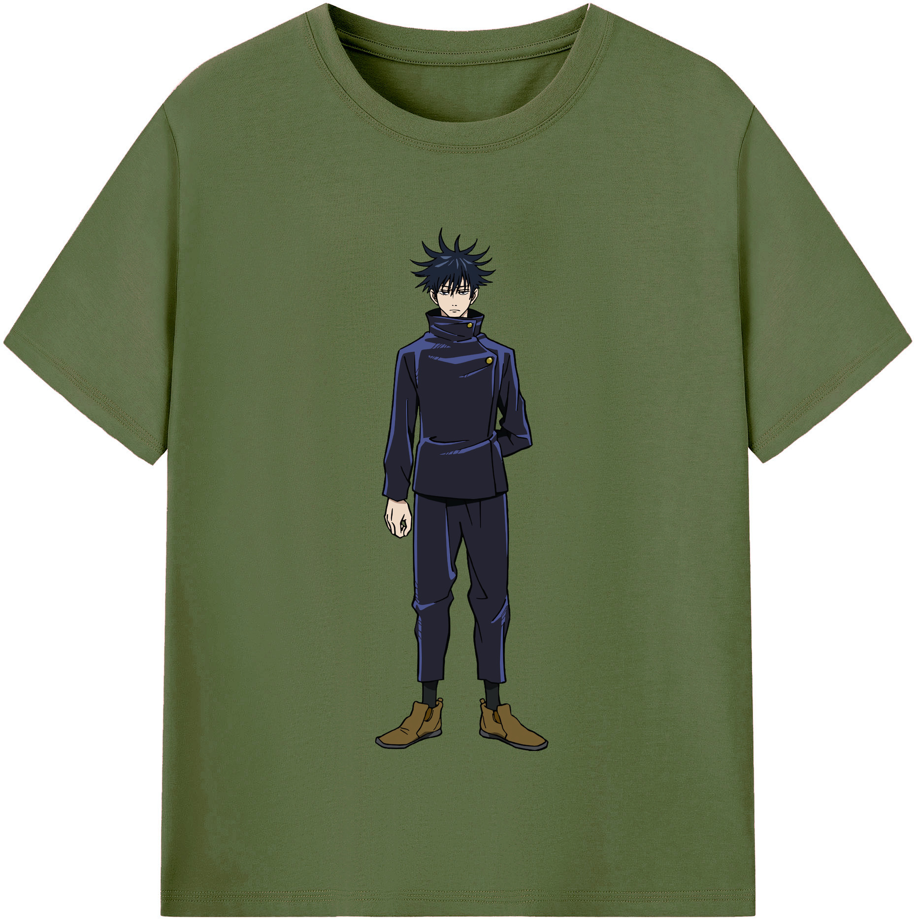 （画像用） 呪術廻戦 Jujutsu Kaisen 綿100％半袖Tシャツ（フロントプリント）